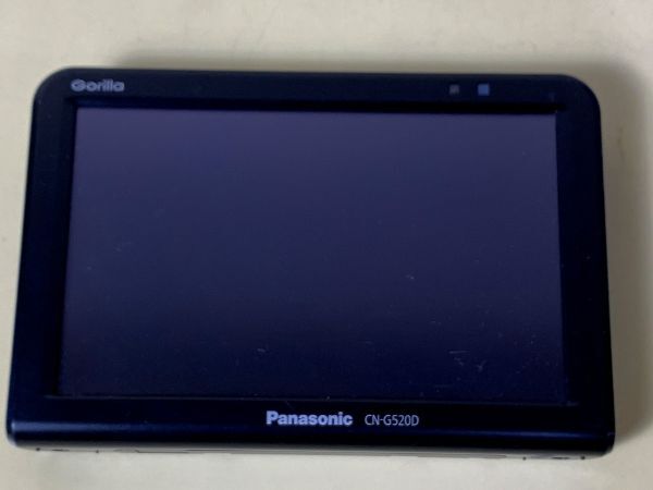 ◆FW103 ポータブル カーナビゲーション Panasonic パナソニック Gorilla ゴリラ CN-G520D 通電確認のみ　自動車◆T_画像3