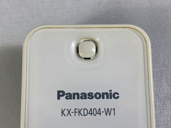 ◆FX30 コードレス電話機 パナソニック 親機 VE-GD24DL / 子機 KX-FKD404-W1 動作未確認 Panasonic 家電 電話◆Tの画像7