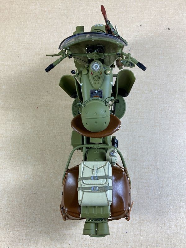 ◆FQ142 バイク 模型 HARLEY-DAVIDSON 1942 89-X R42　ミニチュア　軍用バイク　コレクション　アーミー　ミリタリー　オートバイ◆T_画像6