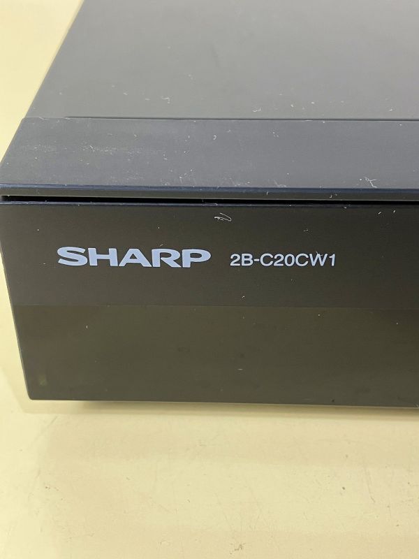 ◆FU67 ブルーレイディスクレコーダー シャープ SHARP 2B-C20CW1 動作確認済み　20年製　家電◆T_画像6