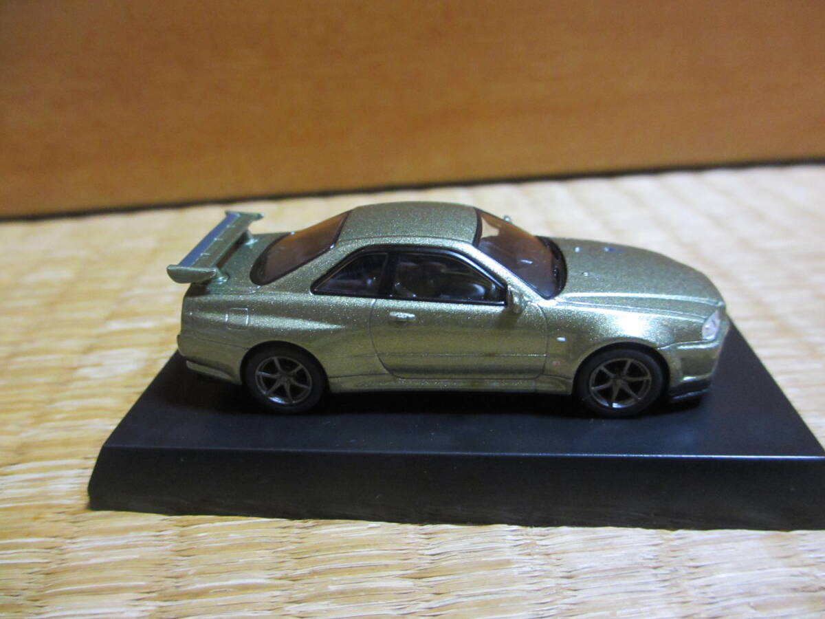 京商 1/64 モーターコレクションフェア2007 日産 スカイライン R34 GT-R ニュル　箱傷み_画像9