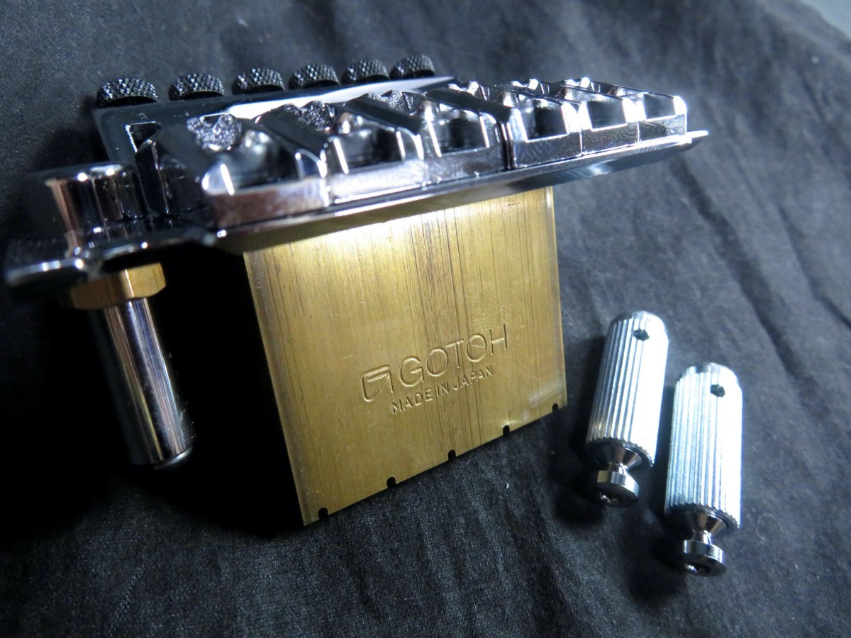 ★新品セール/最安値！★GOTOH／GE1996T-C◆国産 高品質 高精度 ゴトー Floyd Rose／フロイドローズtype トレモロ／Tremolo 40mmブロックの画像3