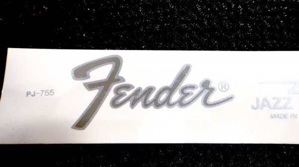 ★説明書&保証付き！◆Fender Japan 稀少モデル！Jazz Bass／PJBSP◆モダン ロゴ デカール ベース JB 補修/リペア◇オリジナル フェンダー_画像2