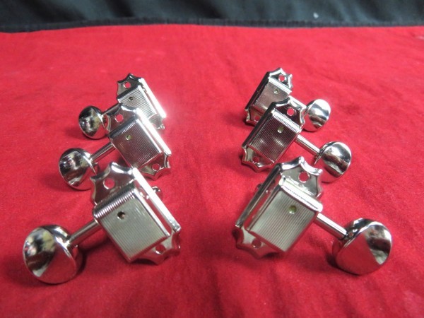 ★新品セール/最安値★特注仕様！GOTOH／SD90-05M-N-L3+R3★Mosrite type／スリット(スプリット)・シャフト搭載！◆国産 ゴトー モズライト_画像3