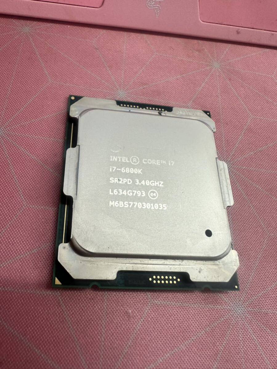 Intel CPU Broadwell-E Core i7-6800K 3.40GHz 6コア/12スレッド LGA2011-3_画像3