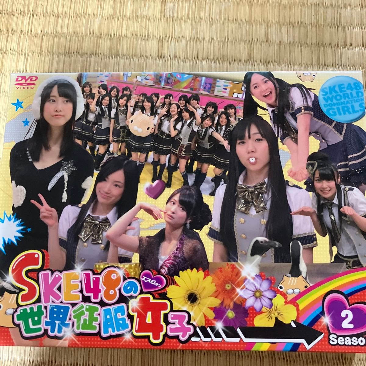 SKE48 4DVD/SKE48の世界征服女子 初回限定豪華版 14/1/10発売 オリコン加盟店