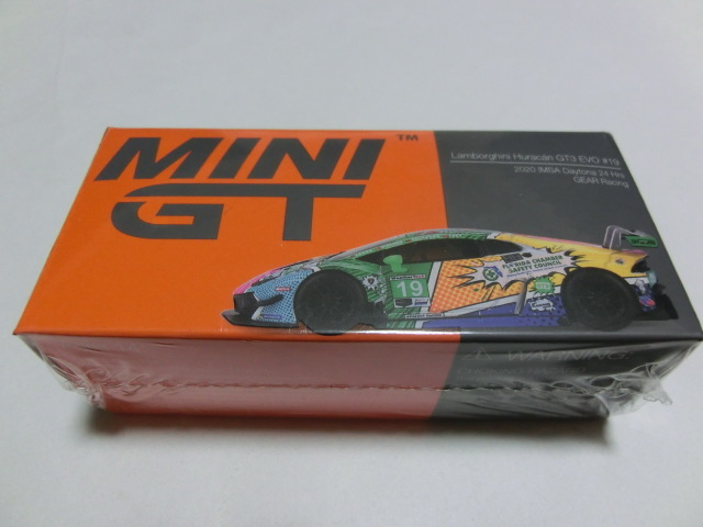 MINI GT 1/64 ランボルギーニ ウラカン GT3 EVO IMSA デイトナ24時間 2020 #19 GEAR Racing 左ハンドル MGT00552-L 新品の画像1