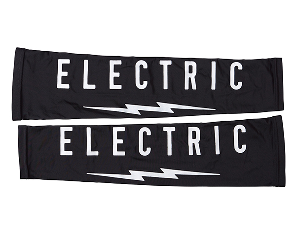 ELECTRIC (エレクトリック) アームカバー サポーター サンガード 腕 日焼け防止 SUN ARM SLEEVE BLACK (EA23)の画像1