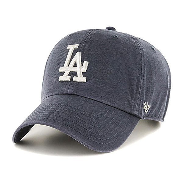 ’47 (フォーティセブン) FORTYSEVEN ドジャース (ロサンゼルス) キャップ Dodgers ’47 CLEAN UP Vintage navy メジャーリーグ_画像1