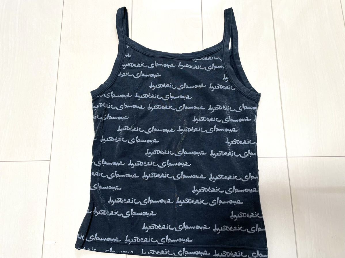 80s 90s 初期　HYSTERIC GLAMOUR ヒステリックグラマー　ロゴ　キャミソール　レア　希少　ヴィンテージ　タンクトップ　NO47900 