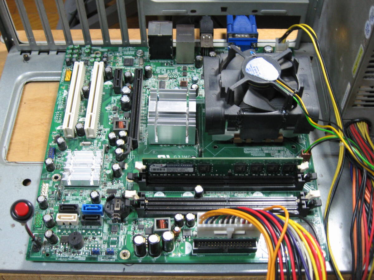 送料無料 BIOS 起動確認 FOXCONN G33M02 LGA775 (CPU、メモリ付属) DELL Inspiron530 vostro200の画像7