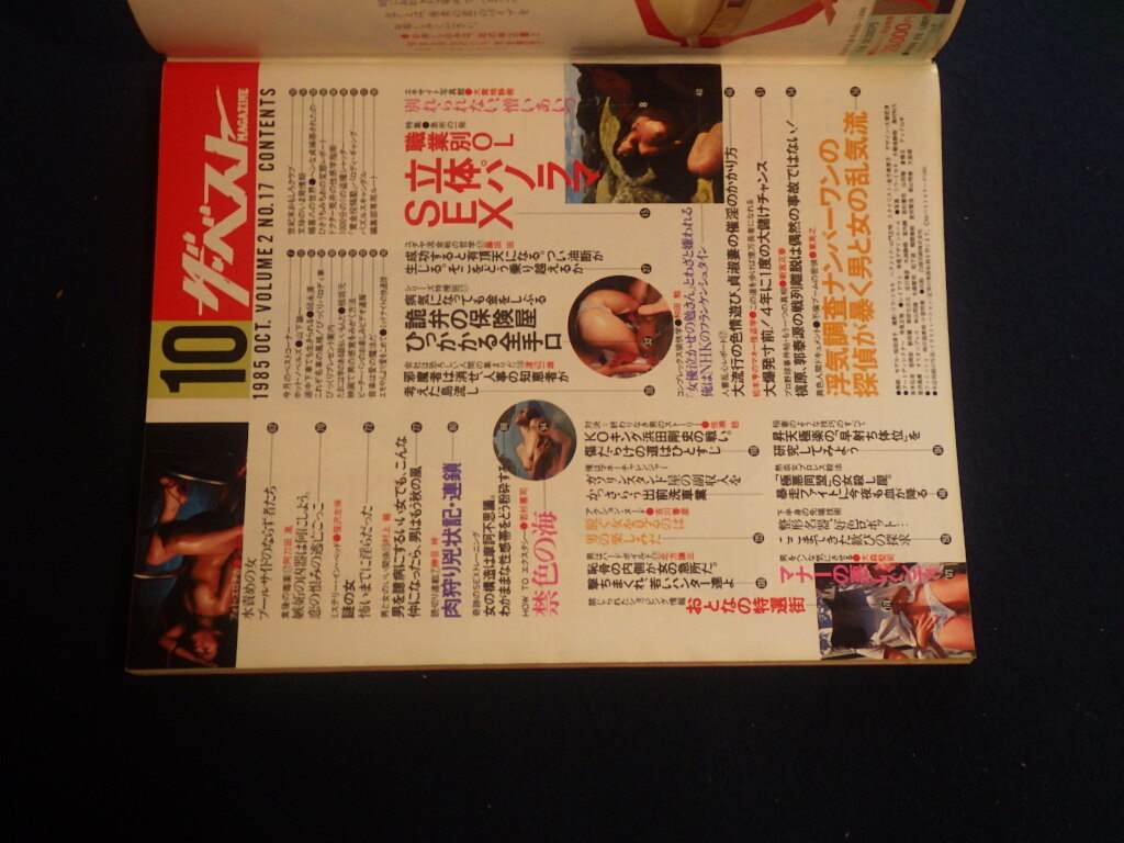 『ザ・ベストマガジン 1985年10月号 No.17』表紙：桜田淳子_画像3