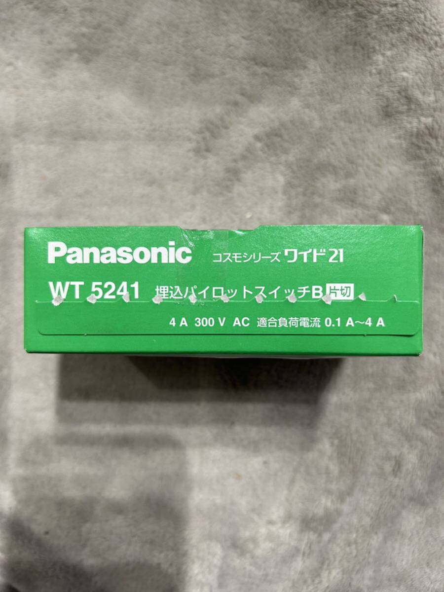 【F387】Panasonic WT 5241 埋込パイロットスイッチB 片切 4 A 10コ入 パナソニック_画像7