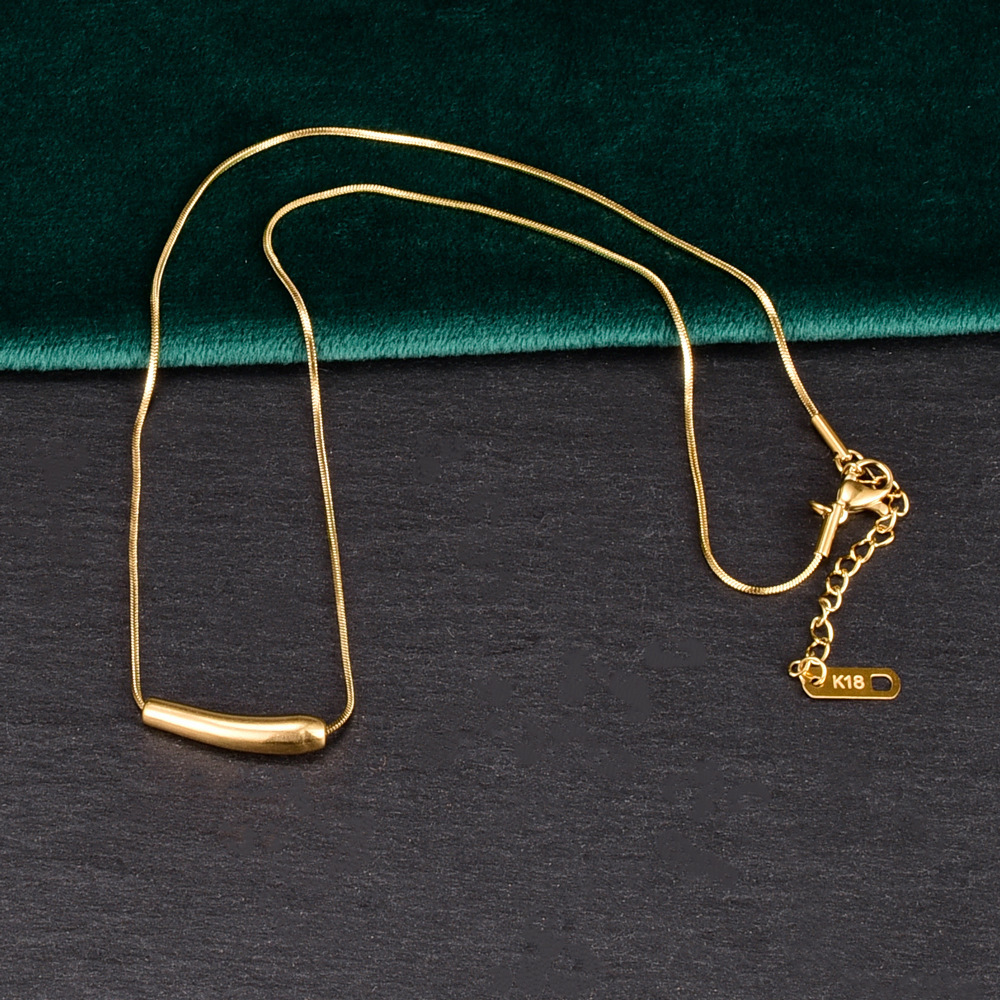 【1円スタート】金 チェーン k18刻印あり 41+5㎝ 4.1g 18kgp 鍍金 レディース ネックレス gold necklace 329_画像2