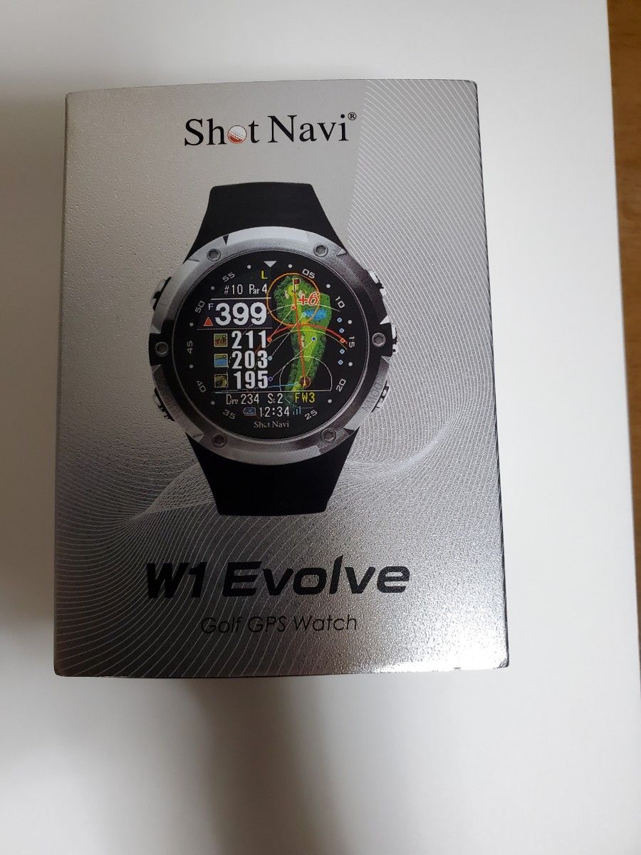 "ショットナビ Shot Navi W1 Evolve" ゴルフウォッチ GPSゴルフナビ