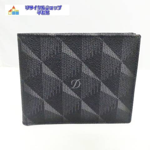 S.T.Dupont デュポン　二つ折り財布　小銭入れ付き　美品