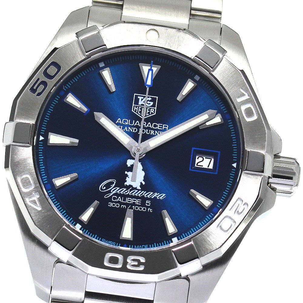  TAG Heuer TAG HEUER WAY2117 Aquaracer small .. various island 500ps.@ limitated model self-winding watch men's superior article _805288