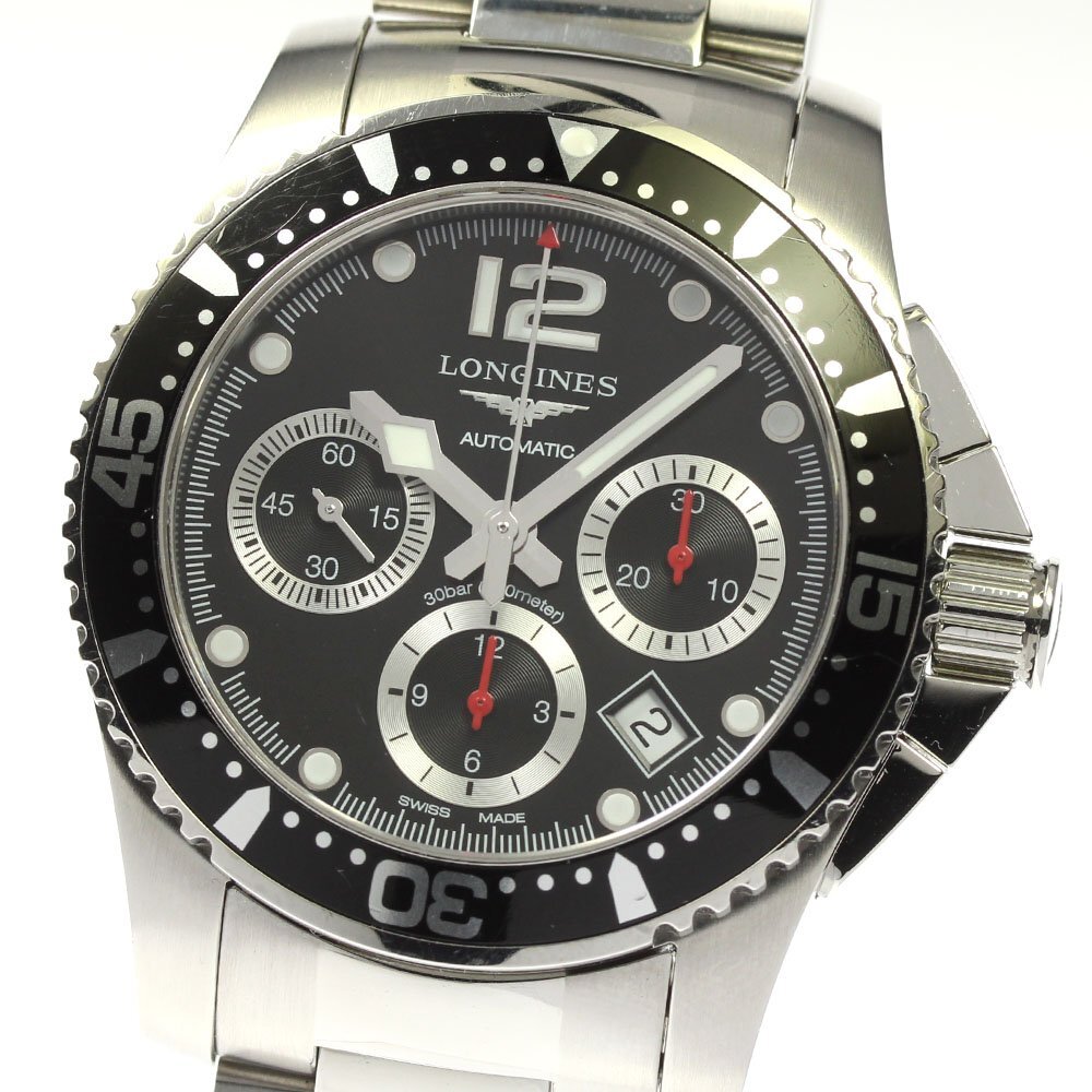 Longines L3.744.4 Hydro Conquest Chronograph Automatic Windling Men Box / Гарантия _807400