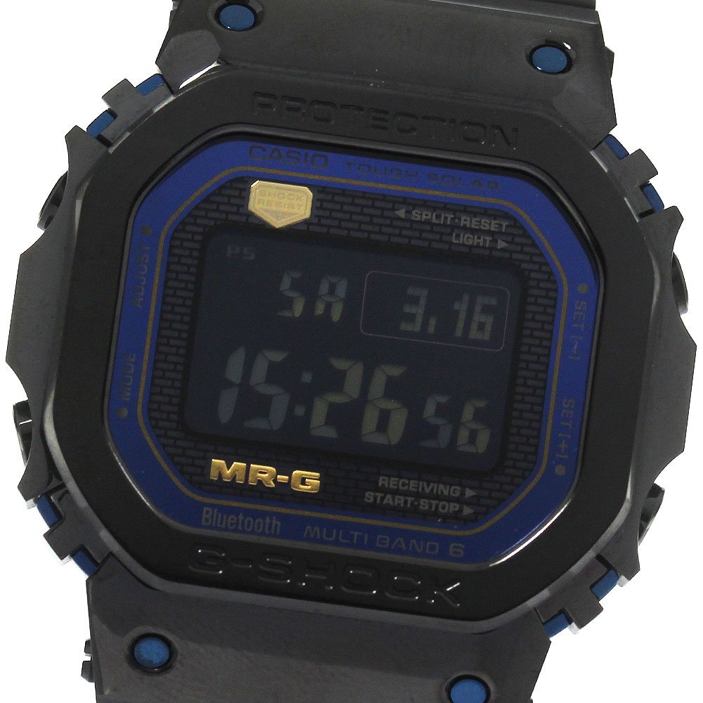 カシオ CASIO MRG-B5000BA-1JR G-SHOCK MR-G ソーラー電波 メンズ 美品 箱・保証書付き_808855_画像1