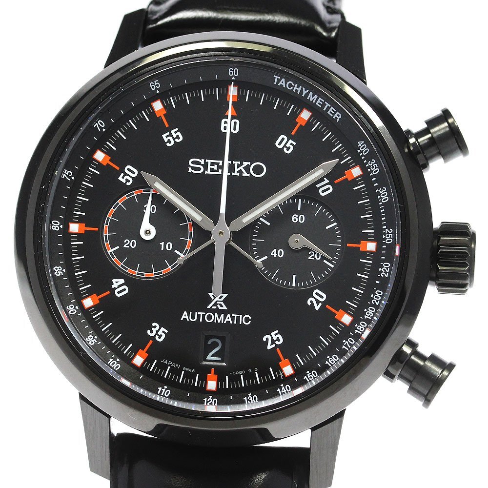 セイコー SEIKO SBEC019/8R465-00F0 プロスペックス スピードタイマー 世界限定600本 クロノグラフ 自動巻き メンズ 極美品 箱付き_808605_画像1