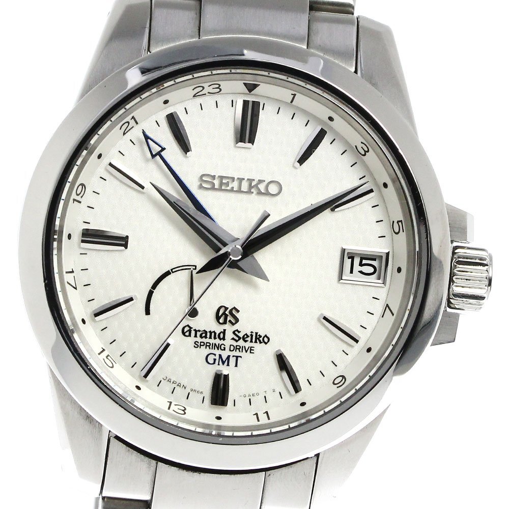 セイコー SEIKO SBGE009/9R66-0AE0 グランドセイコー GMT パワーリザーブ スプリングドライブ メンズ _806584_画像1