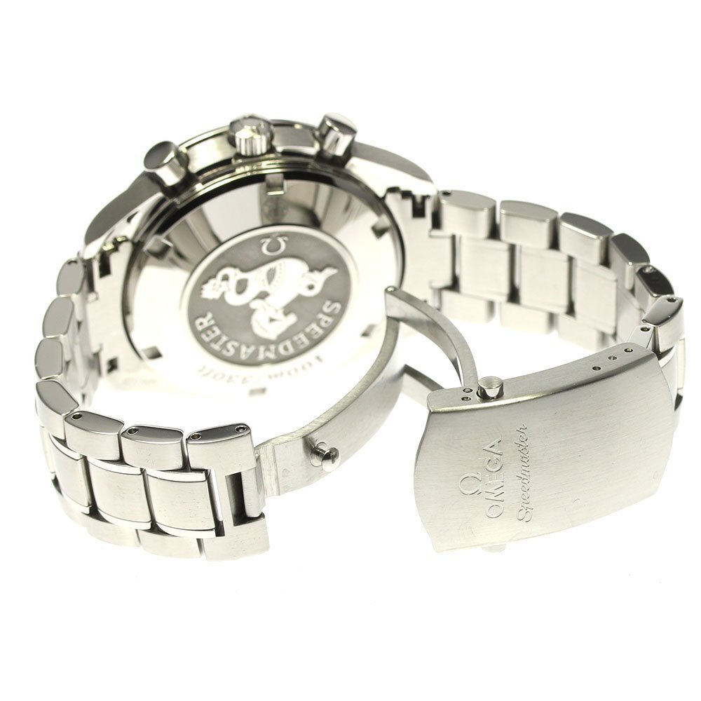  Omega OMEGA 323.30.40.40.06.001 Speedmaster chronograph self-winding watch men's beautiful goods box * written guarantee attaching ._807579