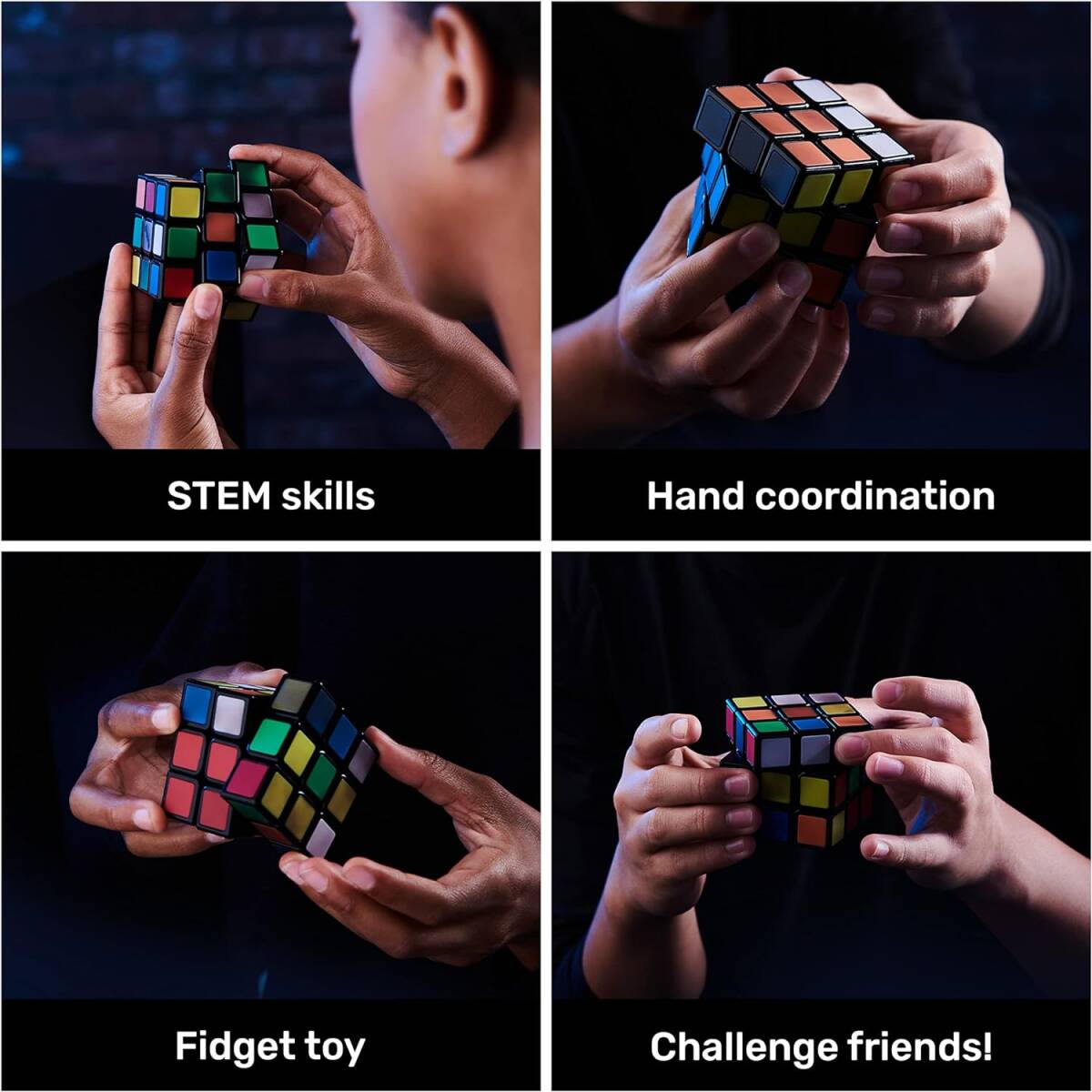 ルービックキューブ ファントム Rubik's Phantom 3x3 Cube Advanced Technology 体温で色が変わる不思議な3Dパズルの画像9