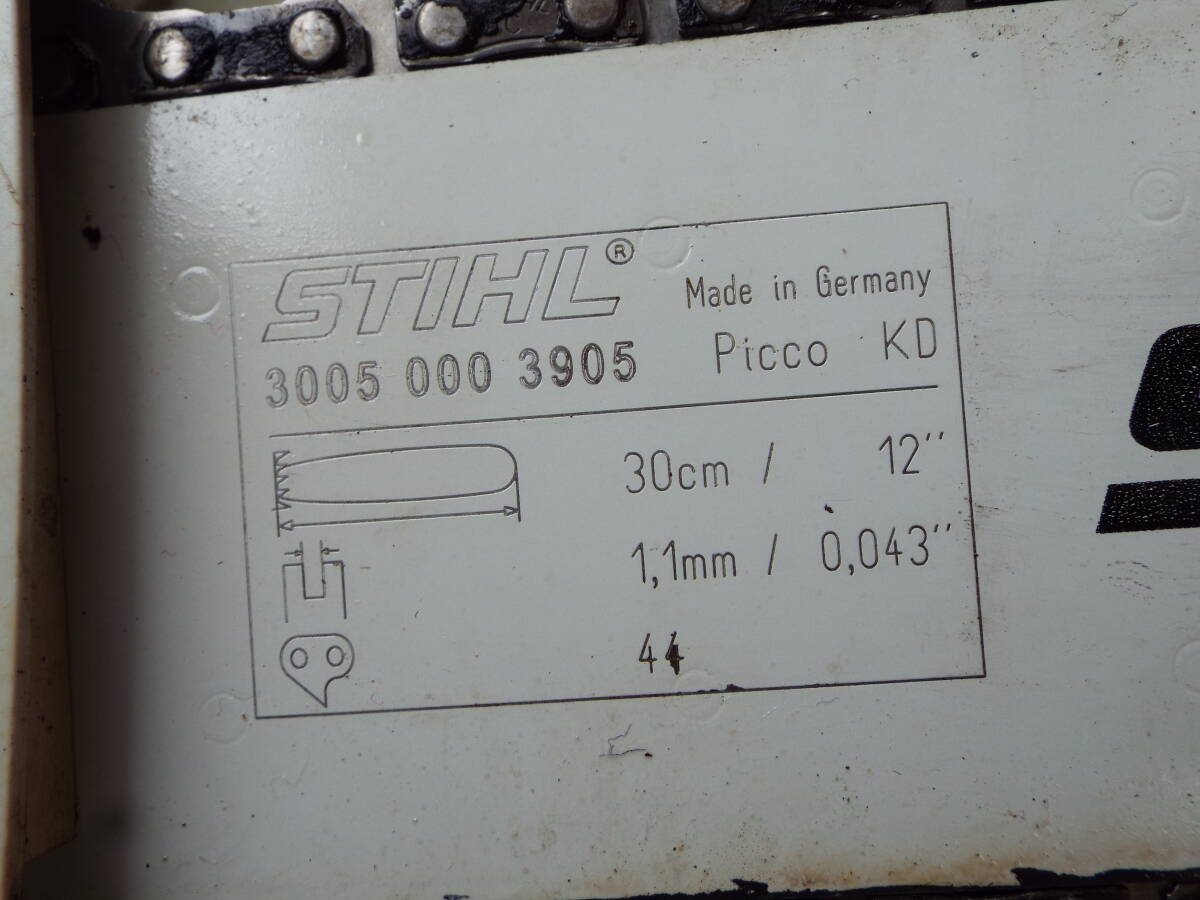 ◎スチール STIHL エンジンチェンソー　MS170C ガイドバー300mm_画像8