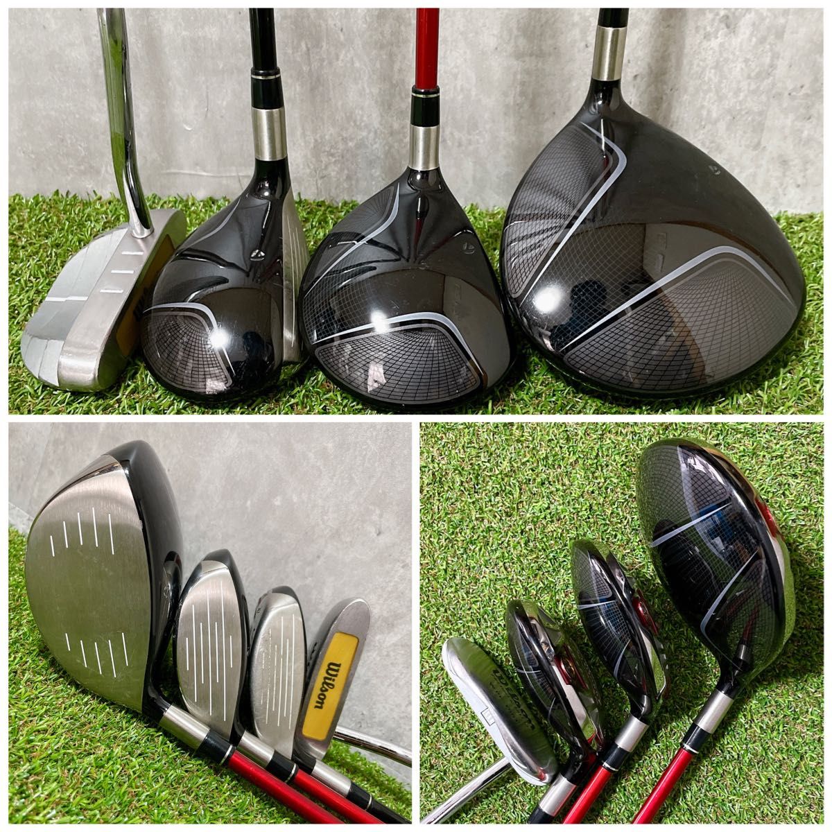 初心者推奨 王道 テーラーメイド バーナー TaylorMade BURNER メンズゴルフクラブ 14本セット 男性 中級者