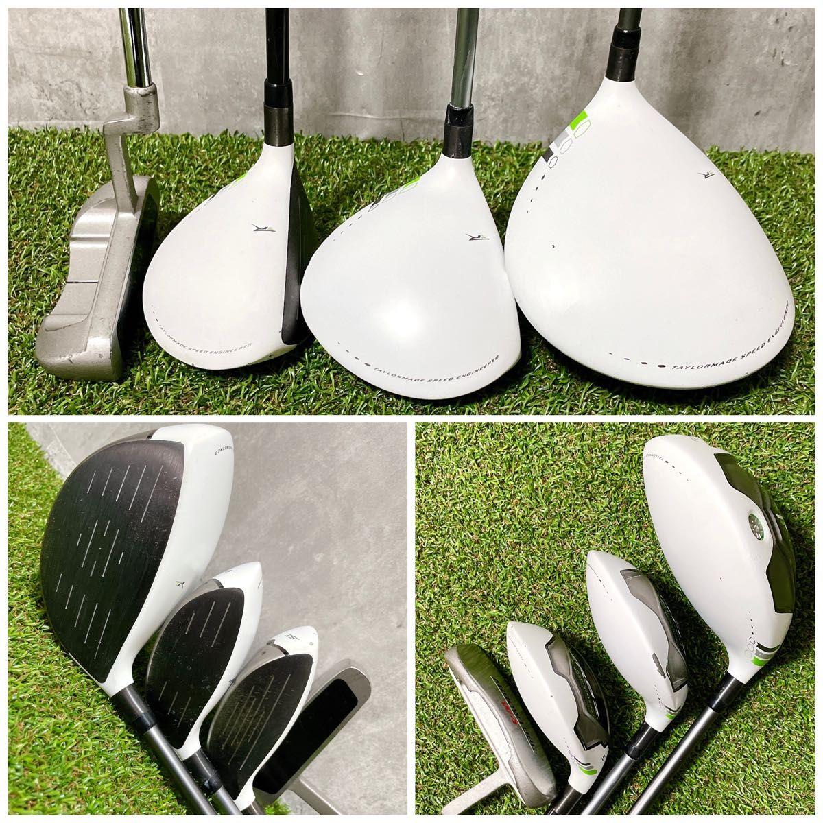 TaylorMade RBZ テーラーメイド ロケットボールズ メンズゴルフ11本セット ミズノ養老ウェッジ バッグ新品 初心者