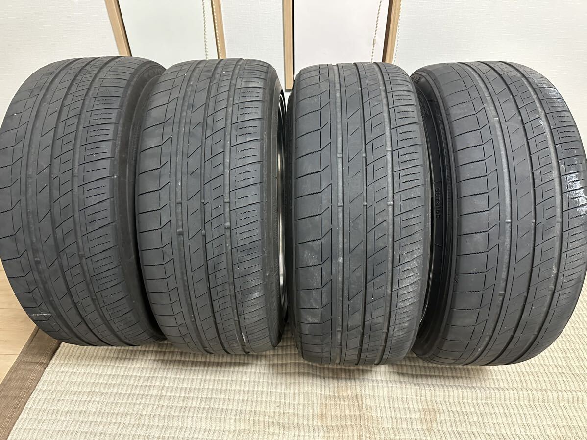 鍛造軽量TWS ライツェント WS05 20×9J 5/114.3 +36 TOYO LuⅡ 245/40R20 7分山 ハブリング付き 20.30 アルファード ヴェルファイア等の画像6