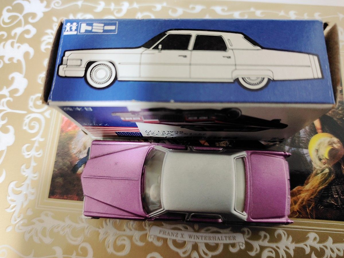 日本製 トミカ 青箱 外国車シリーズキャデラックフリートウッド ブローアム F2 TOMICA
