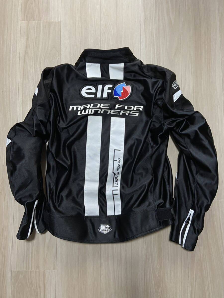 elf エルフアパレル EJ-S103 Ideal Mesh Jacket ［イデアールメッシュジャケット］LLサイズ 黒の画像3