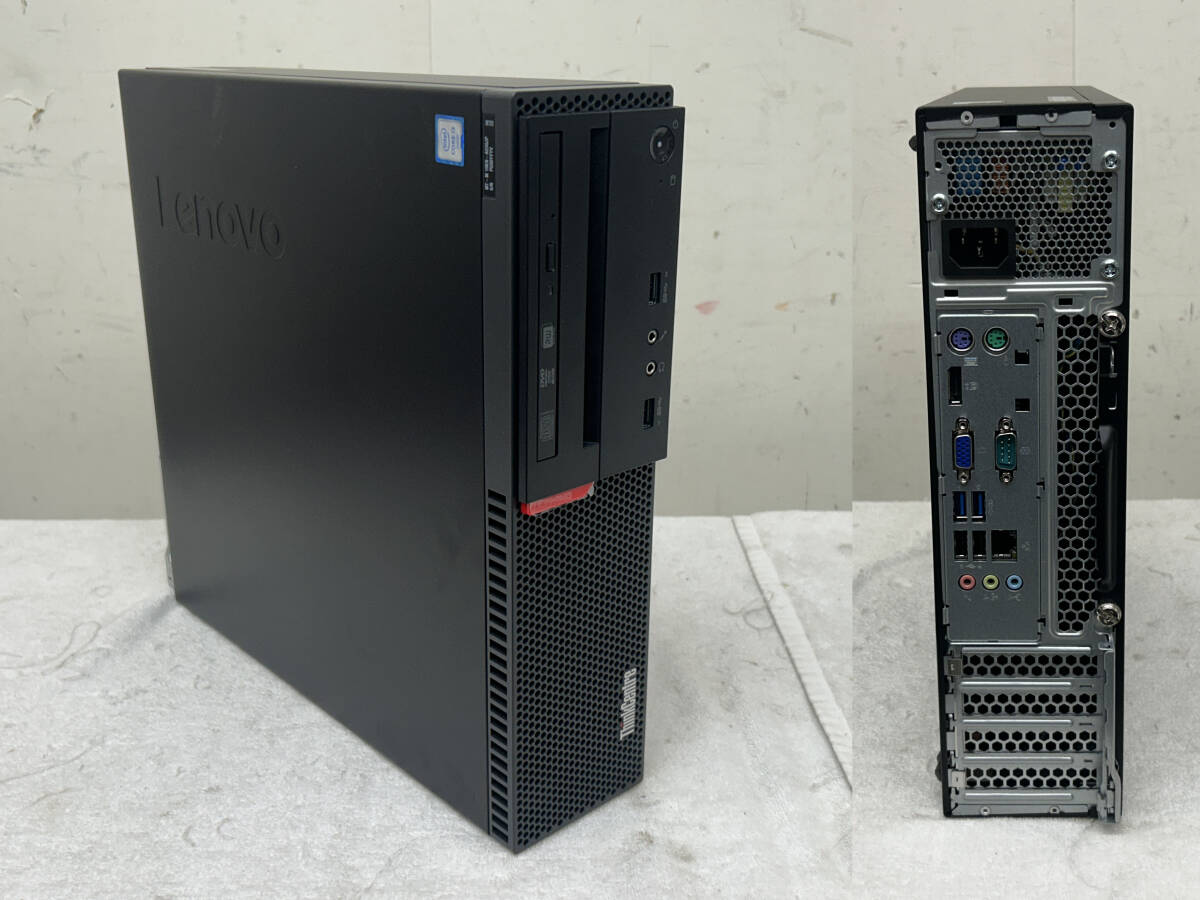 処分特価品★【Lenovo】[Think Centre M700]Core i3 6100 3.7GHz 4GB HDD500GB Win10pro【2台セット③④】中古美品_画像6