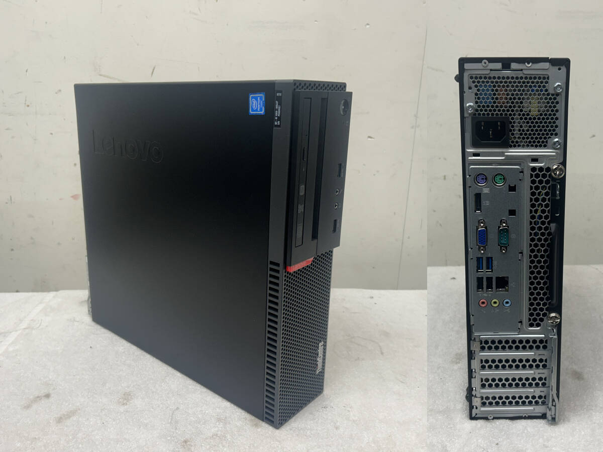 処分特価品★【Lenovo】[Think Centre M700]　Pentium G4500 3.5GHz 4GB HDD500GB Win10pro【2台セット⑤⑥】中古美品_画像6