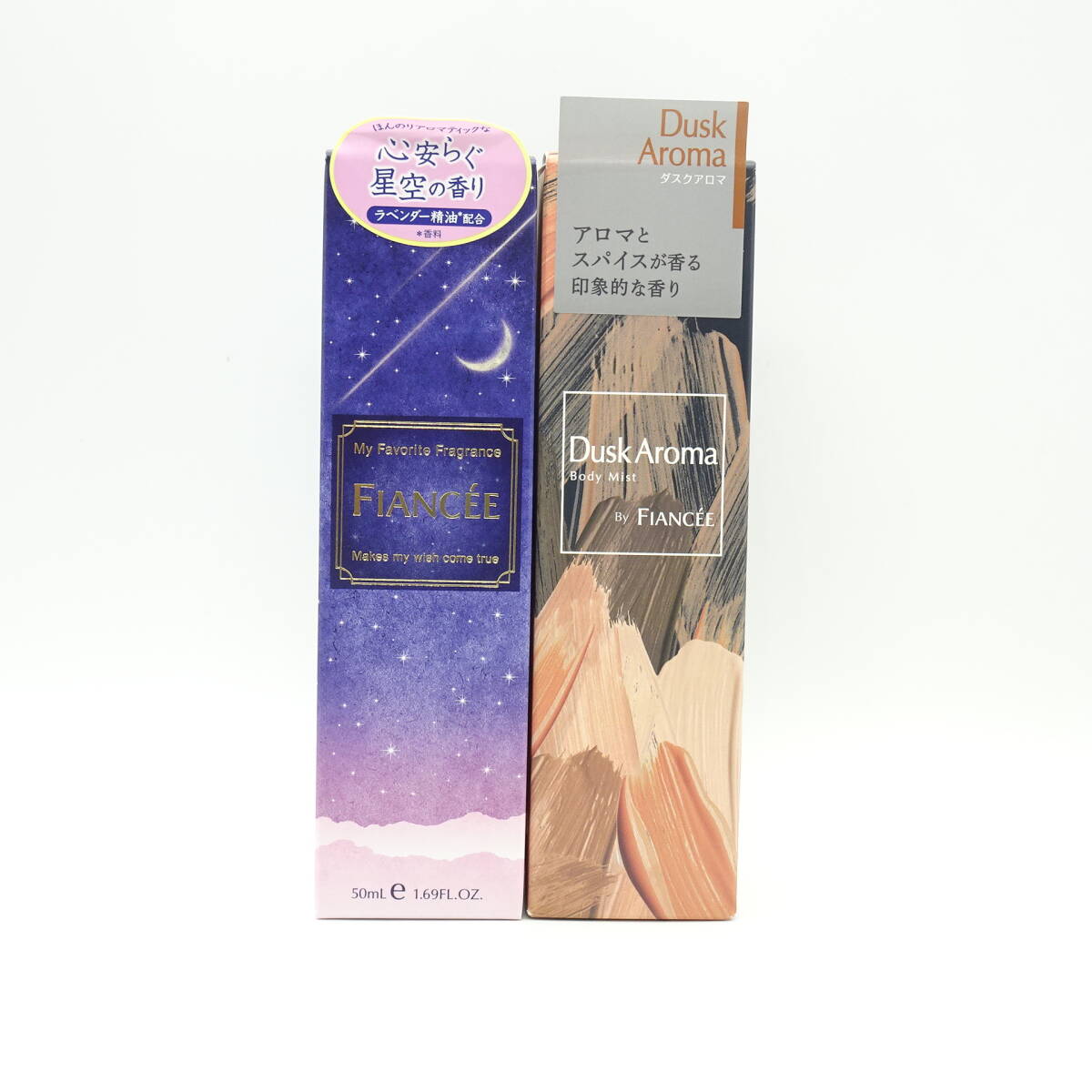 フィアンセ　ボディミスト　星空の香り　50ml　&　ダスクアロマ　50ml_画像1