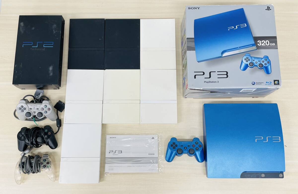 Sony Play Station PS2 PS3 Final Fantasy 本体 コントローラー M-5_画像1