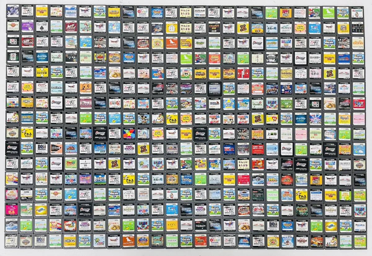 Nintendo ニンテンドー DS ソフト 400本 どうぶつの森 マリオ ゼルダ まとめ売り U-12_画像1