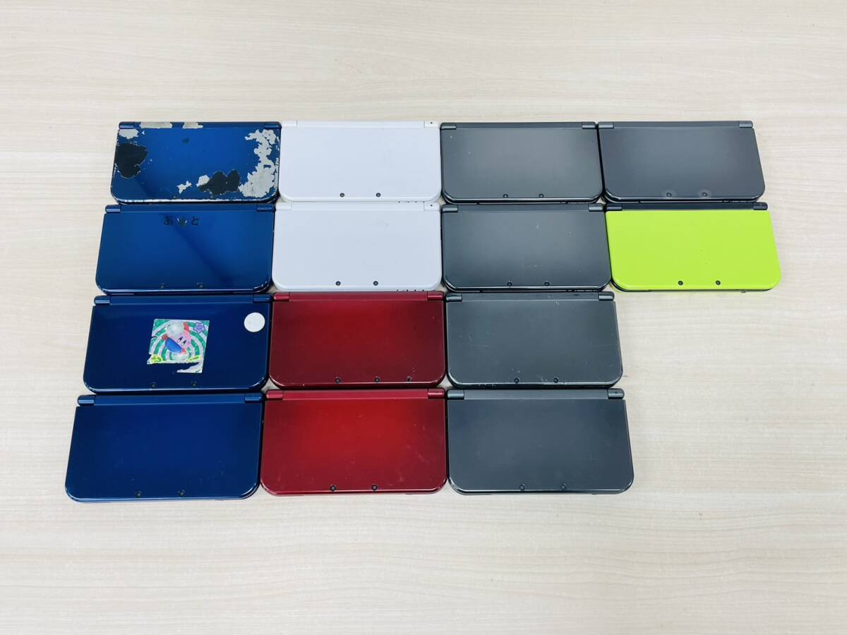 Nintendo ニンテンドー New3DS LL 14台 まとめ売り 通電確認済み A-7の画像1