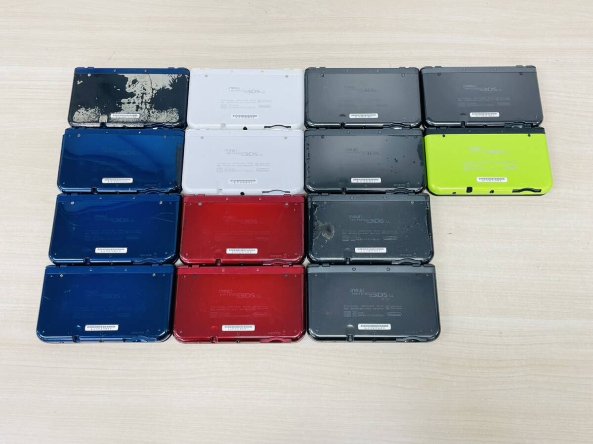 Nintendo ニンテンドー New3DS LL 14台 まとめ売り 通電確認済み A-7の画像3