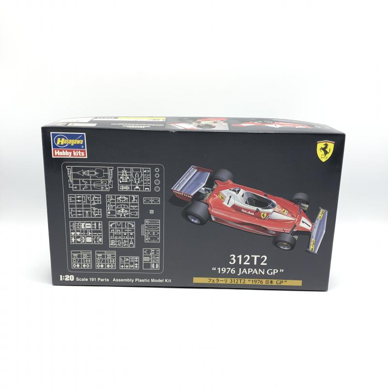 ハセガワ 1/20 フェラーリ 312T2　1976 日本GP 未組立品_画像1