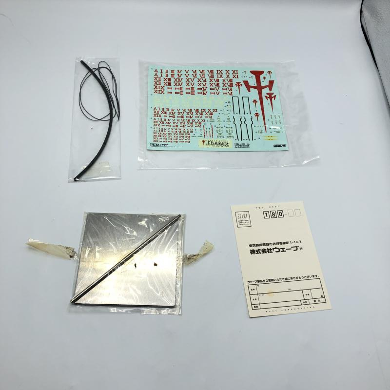 【中古】キャラプ）wave FS-80 1/100 レッドミラージュ・ブーメランユニット 未組立品[240013234363]_画像6