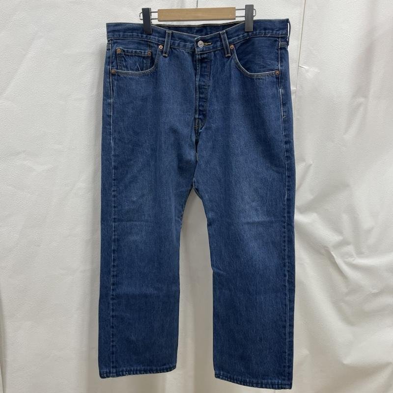 リーバイス Levi's 501 ストレートデニム ビックサイズ IDG W38 W32 パンツ パンツ 38インチ インディゴ / インディゴ ロゴ、文字_画像1