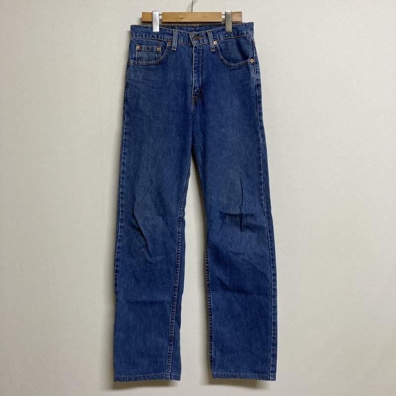 リーバイス Levi's 519-0217 USA製 ジップフライ ストレートデニムパンツ パンツ パンツ 30インチ 青 / ブルー 無地