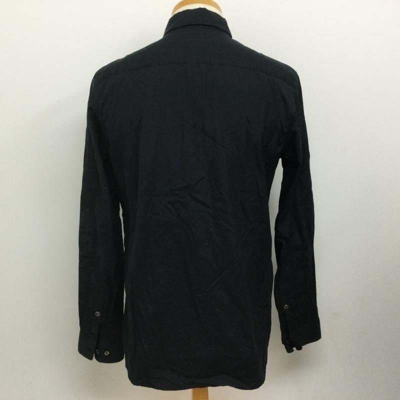 アンダーカバーイズム 7S234-SH12 フライフロント ショートポイント 長袖シャツ シャツ、ブラウス シャツ、ブラウス 3 黒 / ブラックの画像5