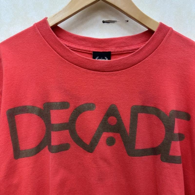 フォーサーティ DECADE プリント クルーネック 615 Tシャツ Tシャツ L 赤 / レッド_画像3