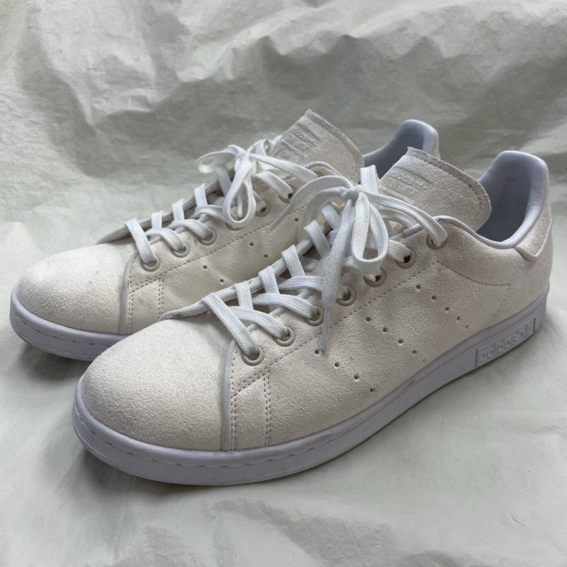 アディダス GW9723 STAN SMITH スタンスミス シンセティックスエード 起毛 ローカット スニーカー 27.5cm