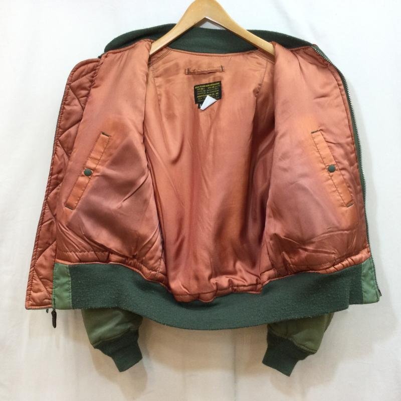  Avirex DECK CREW MA-1 jacket USA made jacket, outer garment jacket, outer garment S khaki / khaki 