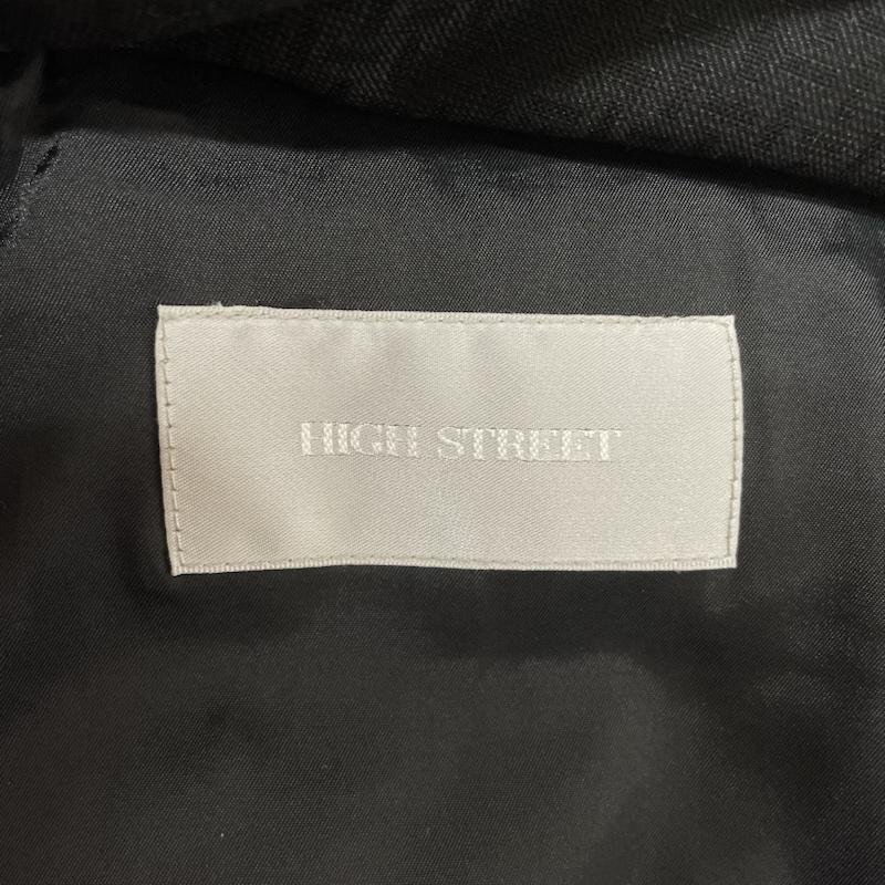 ハイストリート HIGH STREET ダウンジャケット 632‐1215007 L ジャケット、上着 ジャケット、上着 L 黒 / ブラック 総柄_画像8