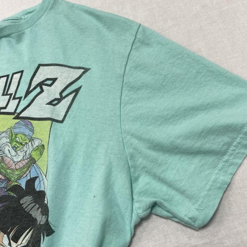 古着 DRAGONBALL Z ドラゴンボール アニメTシャツ Anime Tshirt キャラクター M Tシャツ Tシャツ M 水色 / ライトブルー_画像5